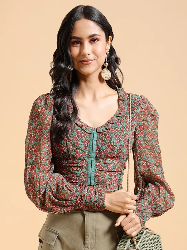 Printed Regular Top