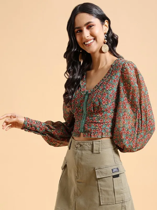 Printed Regular Top