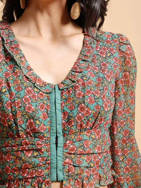 Printed Regular Top