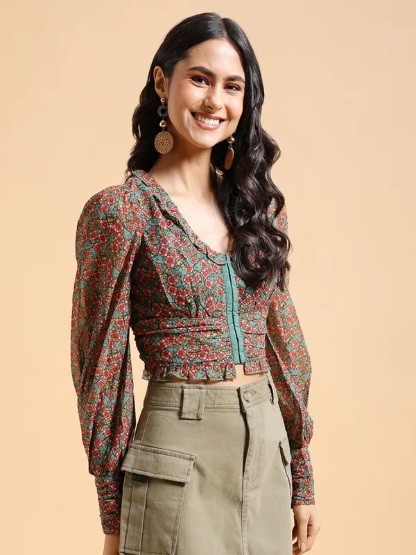 Printed Regular Top