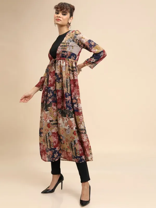 Women Printed Shrug