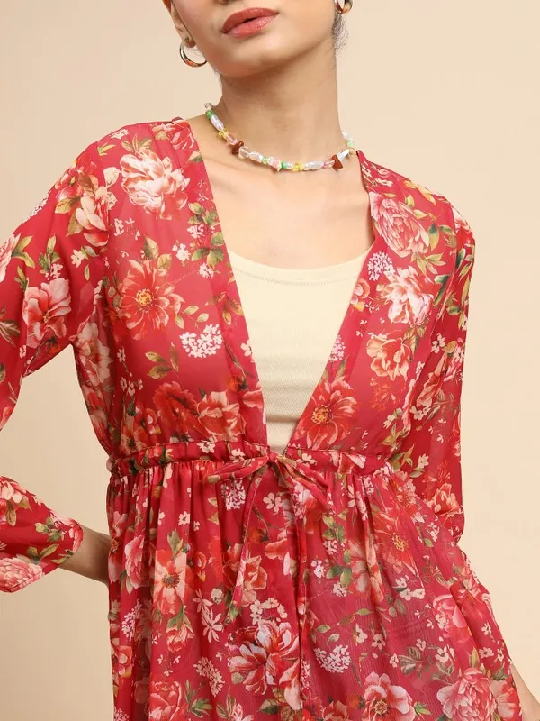 Women Printed Shrug