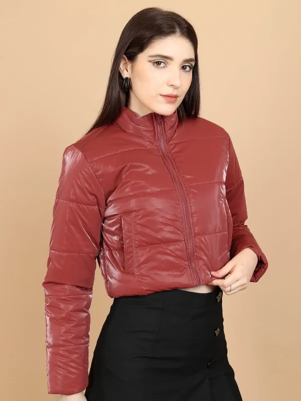 Women Solid Jacket