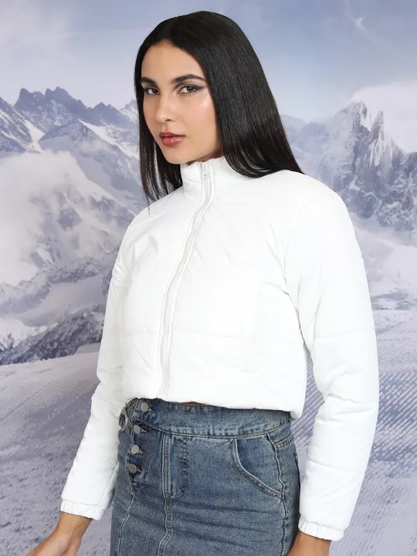 Women Solid Jacket