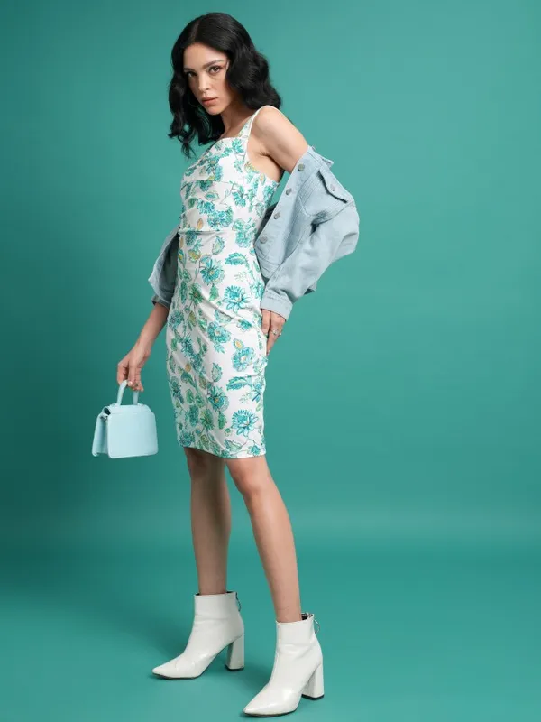 Printed Bodycon Dress