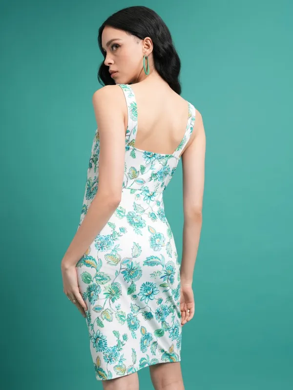 Printed Bodycon Dress
