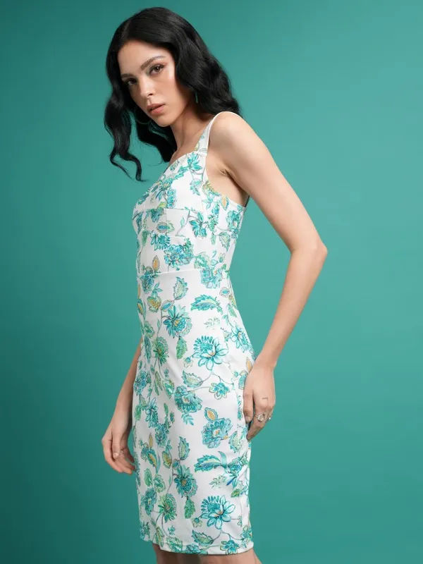 Printed Bodycon Dress