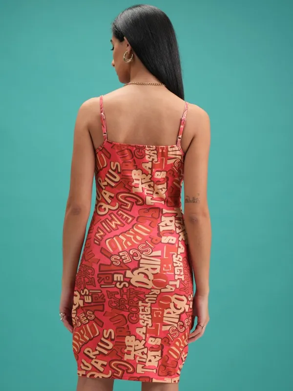 Bodycon Printed Dress
