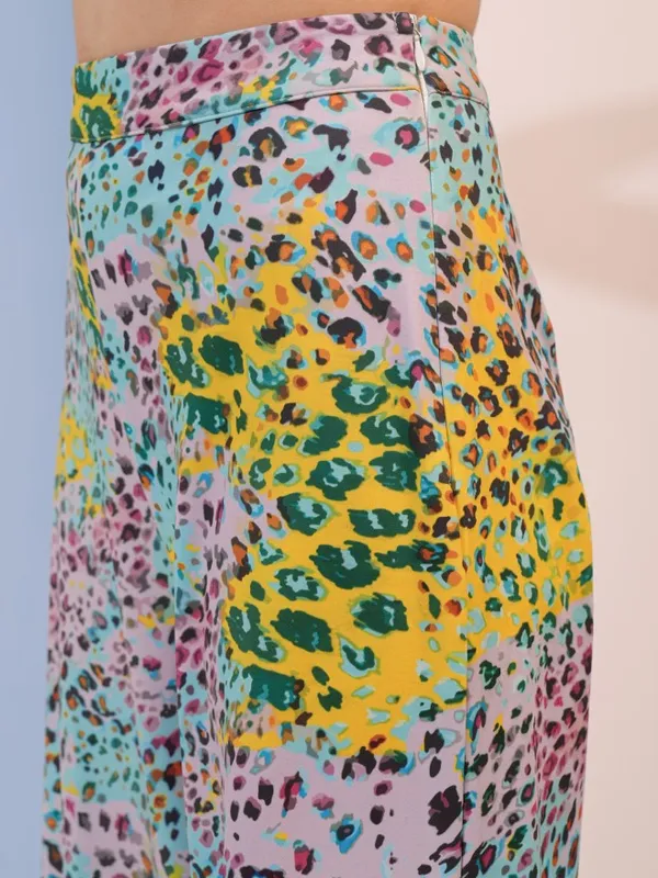 Tokyo Talkies Women Pink Women Top With Trouser Co-Ords