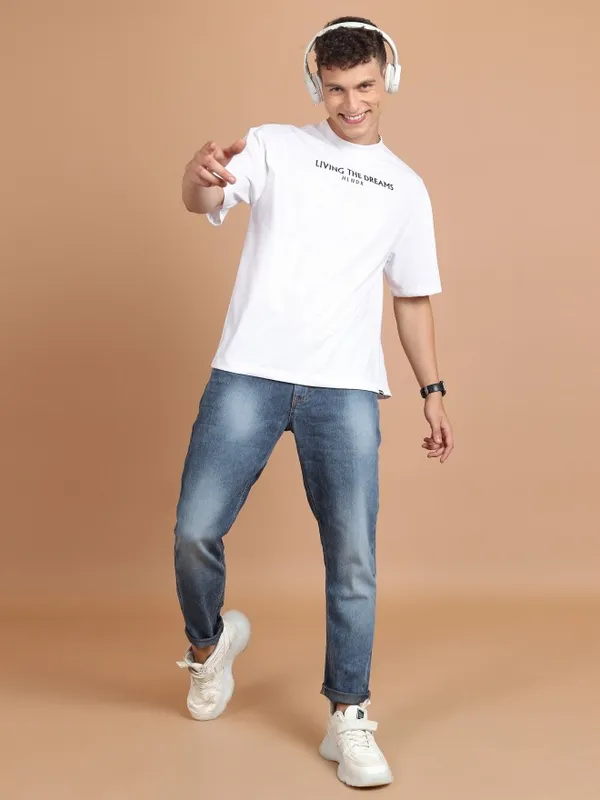  Highlander Men Blue Slim Fit Clean Look Jeans