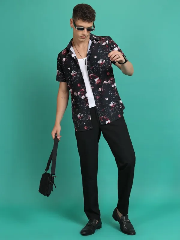 Men Slim Fit Casual Shirt