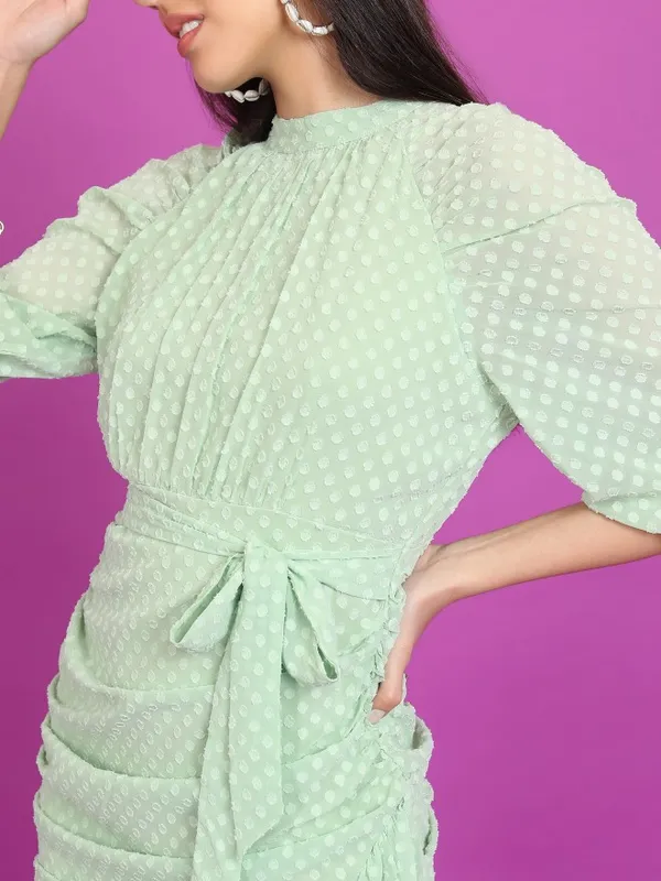 Self Design Wrap Dress