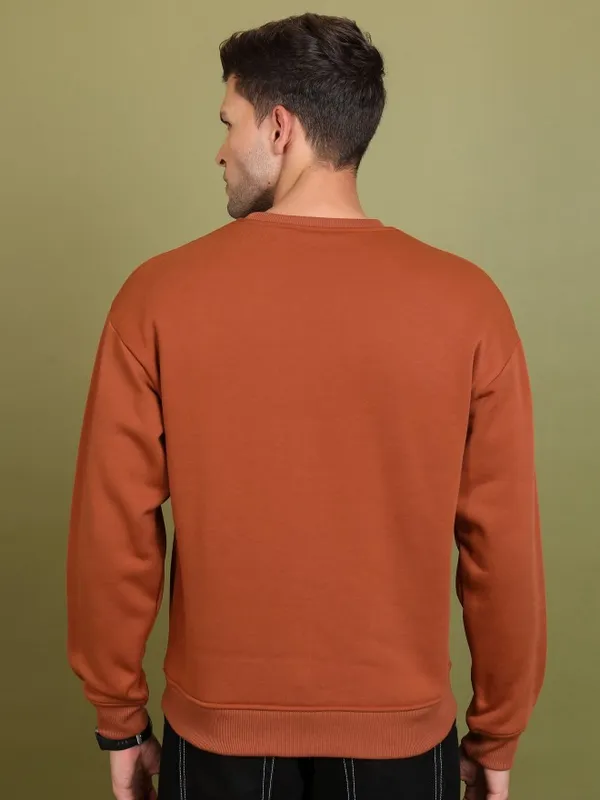 Men Solid Sweatshirt