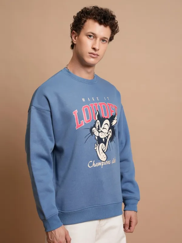 Men Printed Sweatshirt