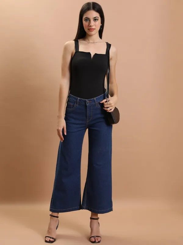 Solid Regular Fit Bodysuit