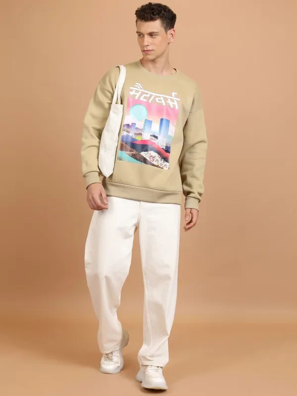 Men Printed Sweatshirt