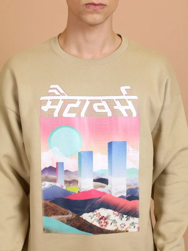 Men Printed Sweatshirt