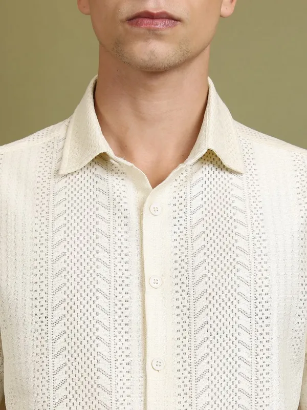 Men Oversized Fit Casual Shirt