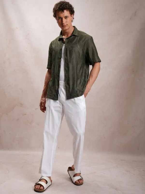 Men Oversized Fit Casual Shirt