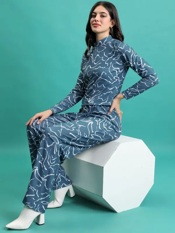 Women Top With Trousers Co-Ords