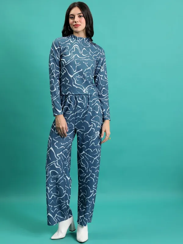 Women Top With Trousers Co-Ords