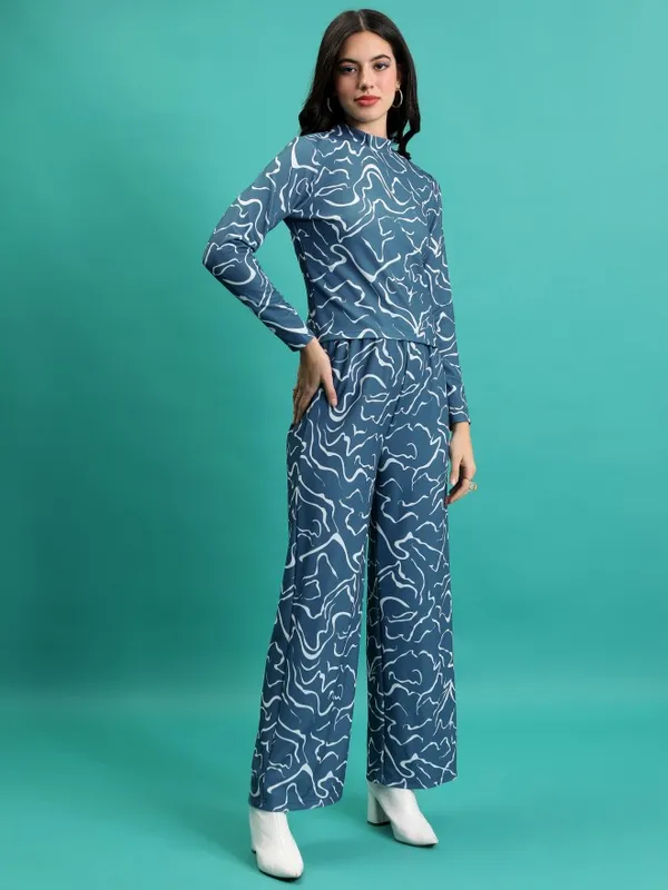 Women Top With Trousers Co-Ords