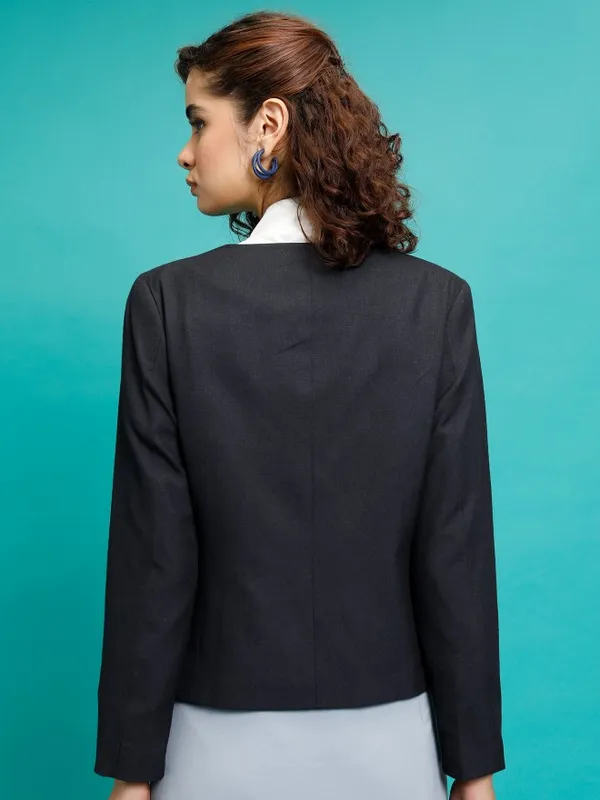 Checked Regular Fit Blazer