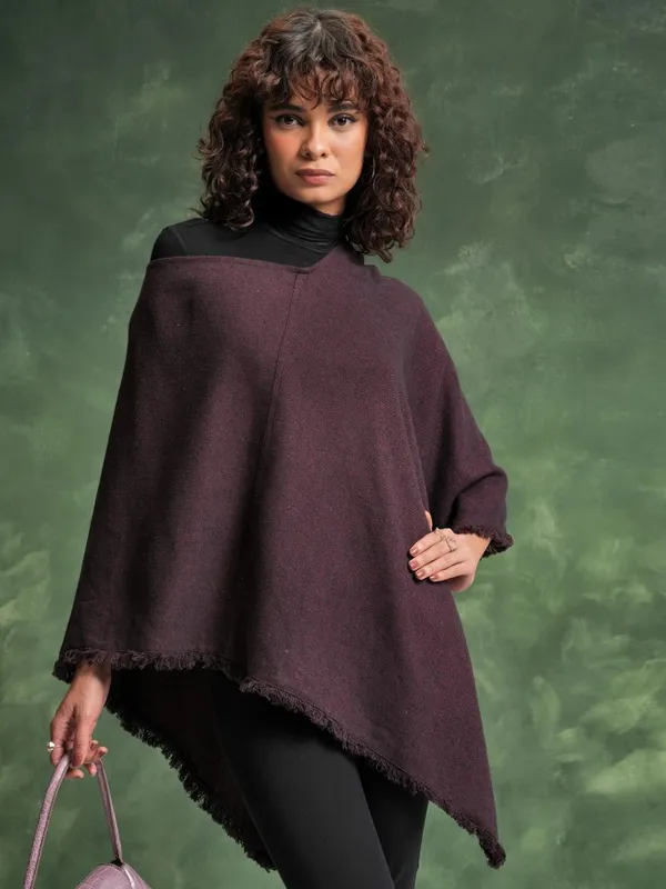  Tokyo Talkies Women Maroon Striped Regular Tops