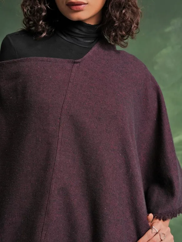  Tokyo Talkies Women Maroon Striped Regular Tops
