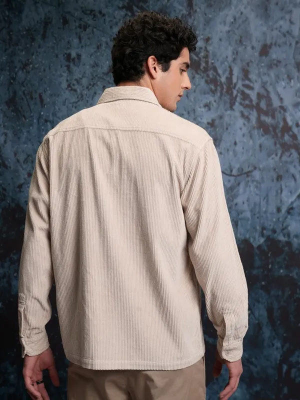 Men Oversized Fit Casual Shirt