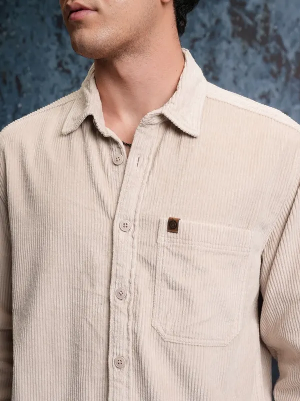 Men Oversized Fit Casual Shirt