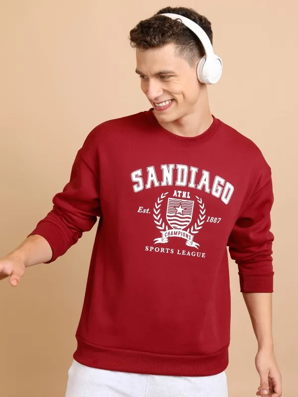 Men Printed Sweatshirt