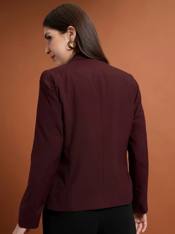 Women Double-Breasted Blazer