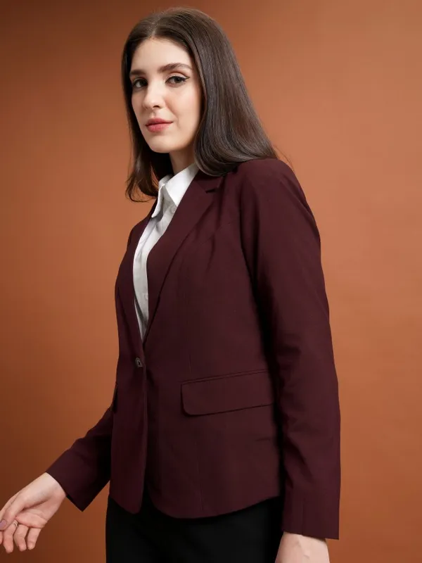 Women Double-Breasted Blazer