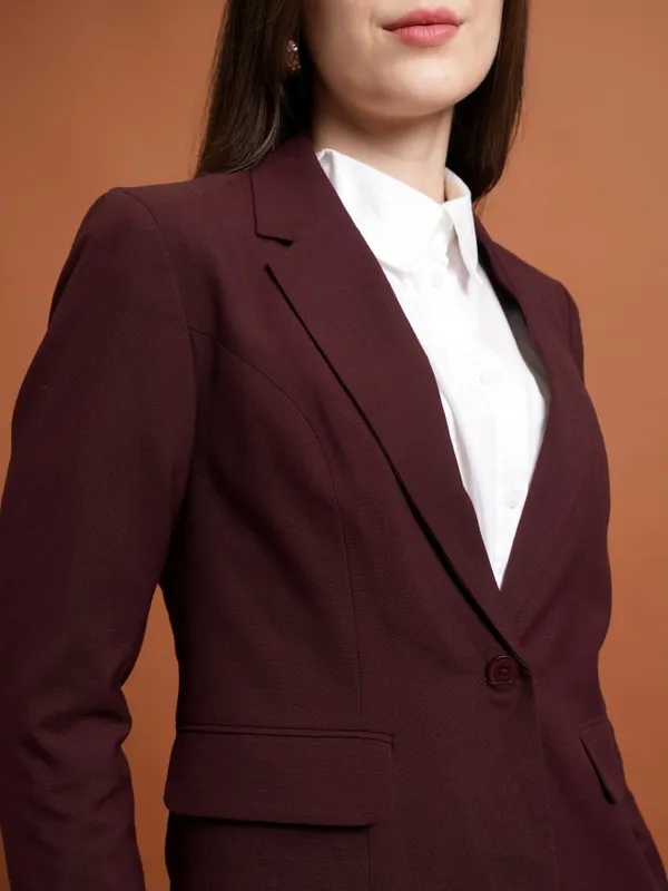 Women Double-Breasted Blazer