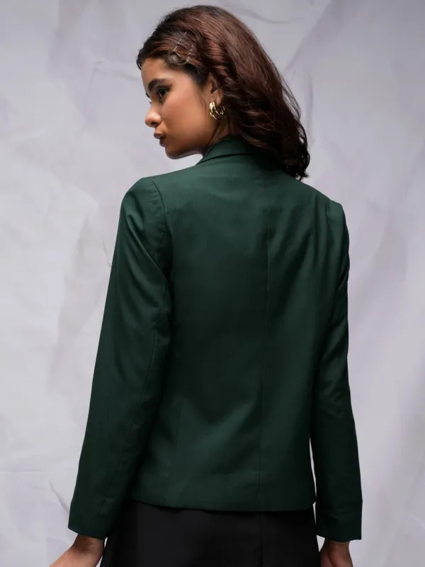  Tokyo Talkies Women Green Blazers