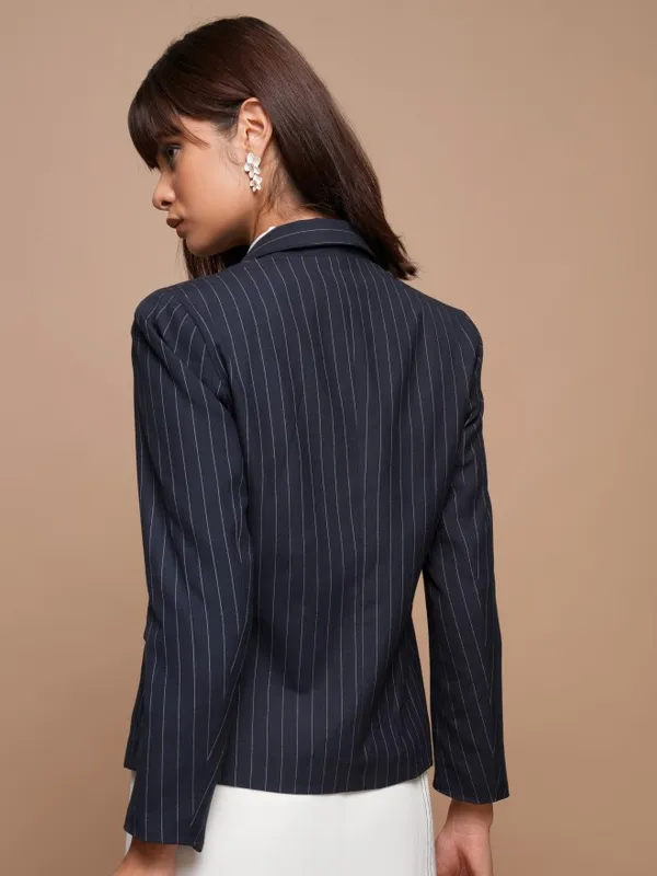 Striped Regular Fit Blazers