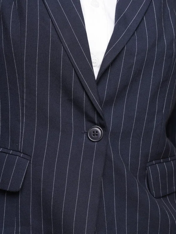 Striped Regular Fit Blazers