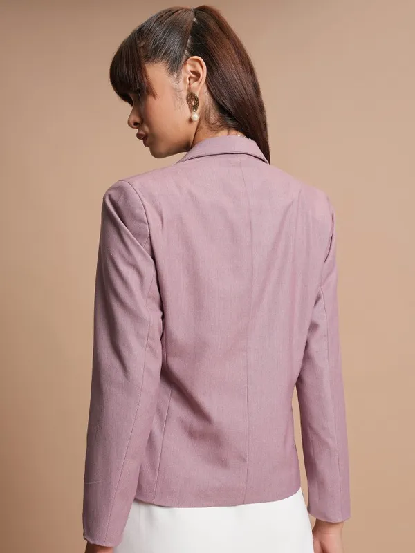 Women Double-Breasted Blazer