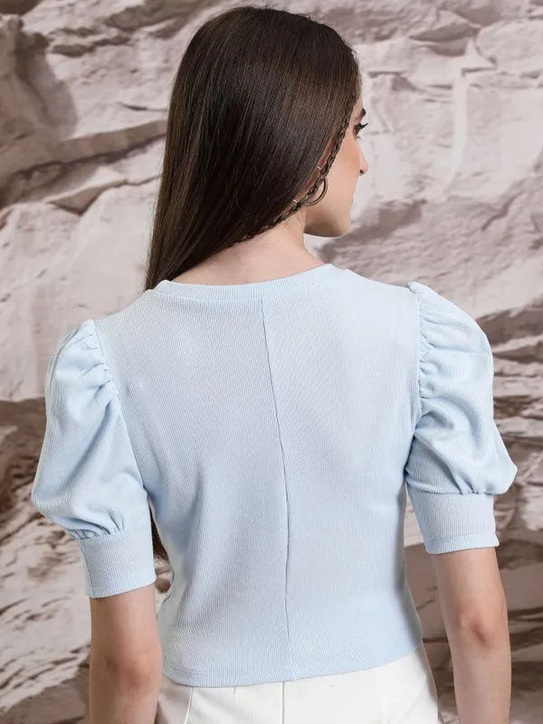 Solid Fitted Top