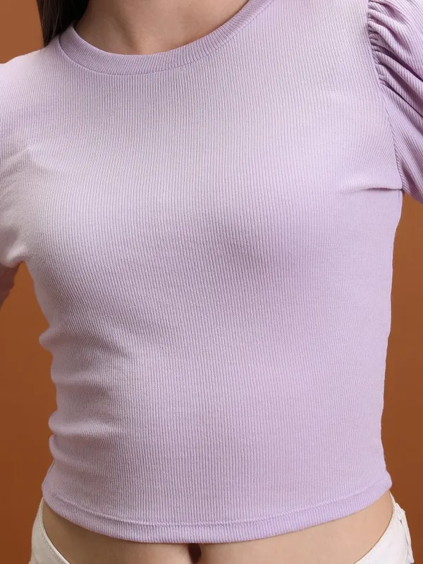 Solid Fitted Top