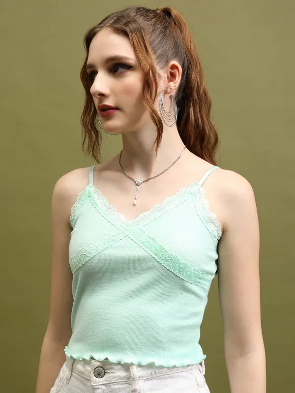 Solid Fitted Top