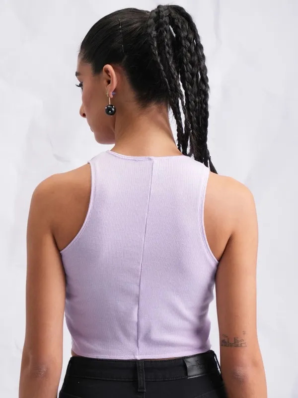 Printed Fitted Top
