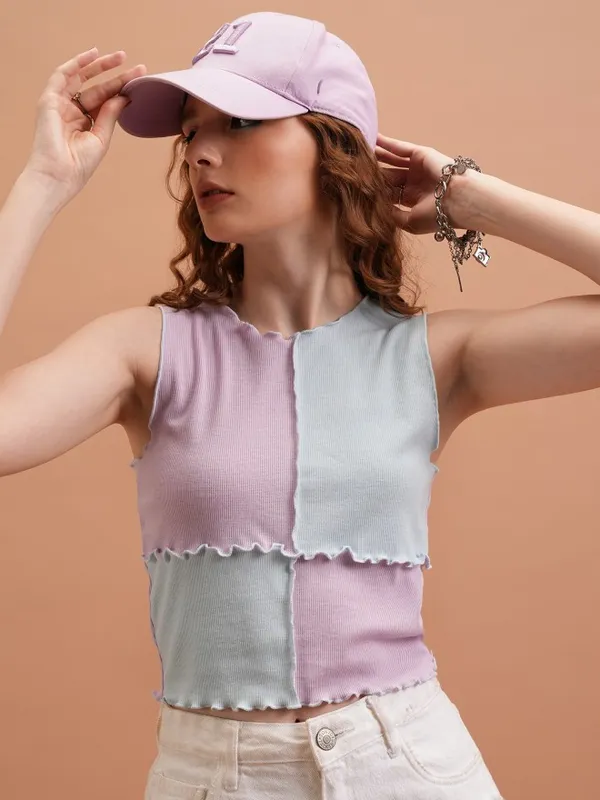 Solid Fitted Top
