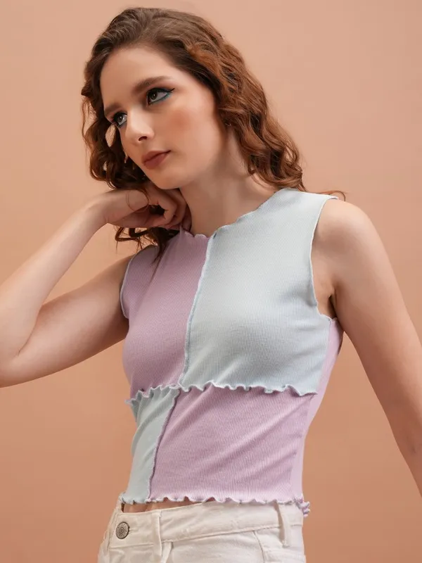 Solid Fitted Top