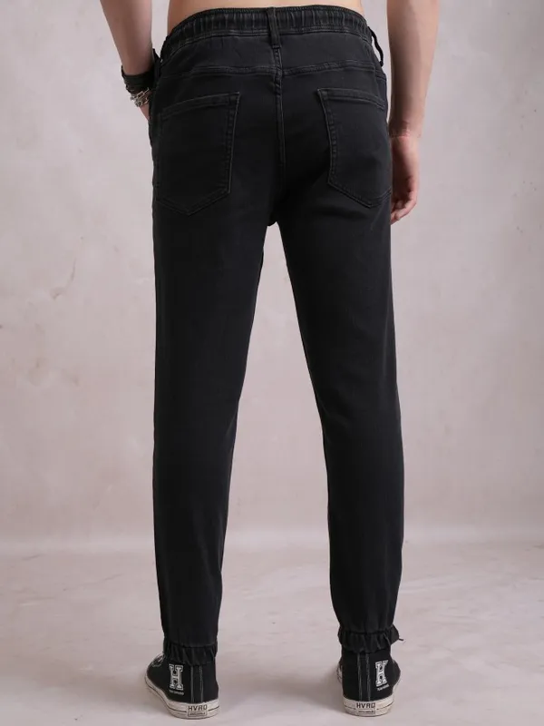  Highlander Men Grey Slim Fit Clean Look Jeans