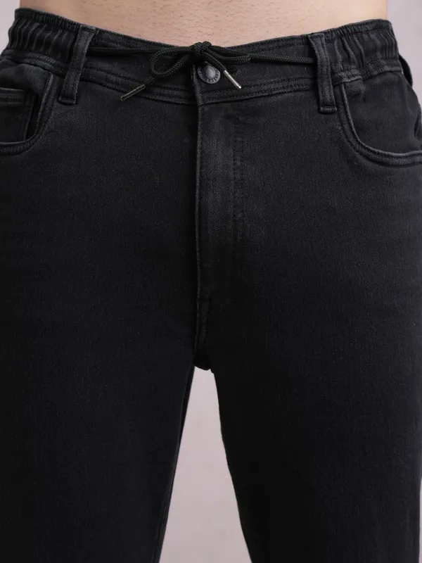  Highlander Men Grey Slim Fit Clean Look Jeans