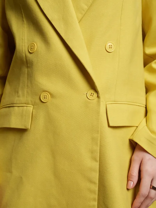 Solid Regular Fit Blazers