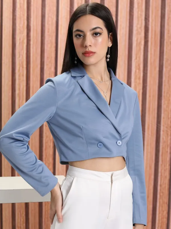 Women Solid Blazer