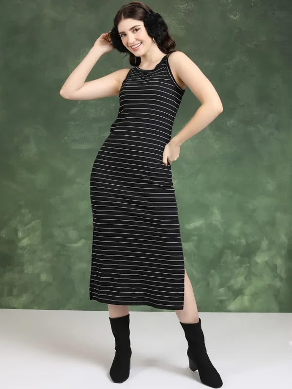 Striped Bodycon Dress